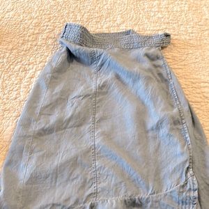 Intermix great assimetrical jean skirt size M